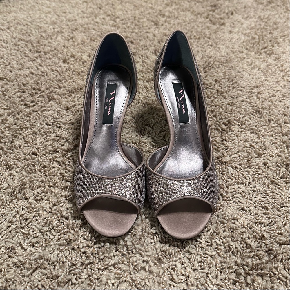 Nina Shoes Sparkly Heels